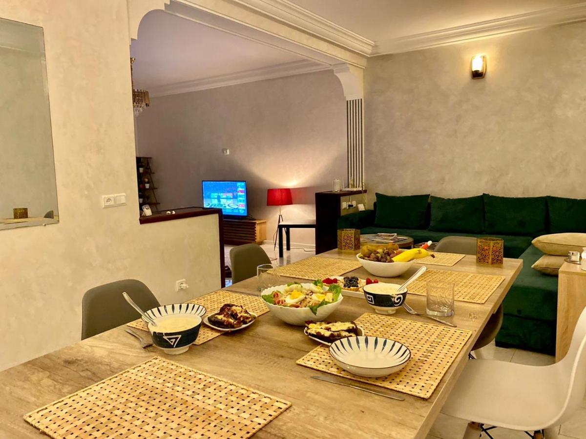 Bel Appartement Avec Une Belle Vue Sur La Grande Mosquee Hassan II Et La Mer Casablanca Exteriör bild