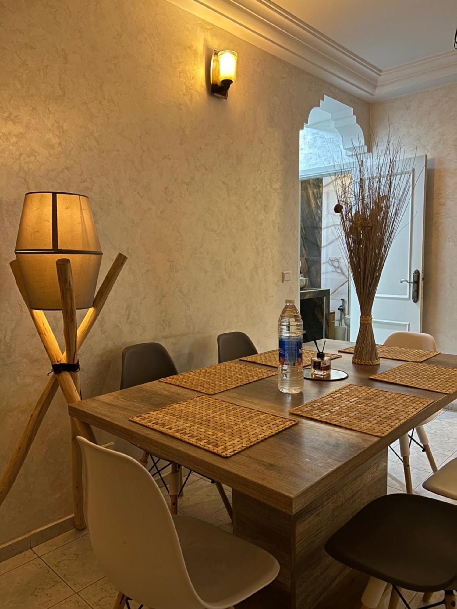 Bel Appartement Avec Une Belle Vue Sur La Grande Mosquee Hassan II Et La Mer Casablanca Exteriör bild